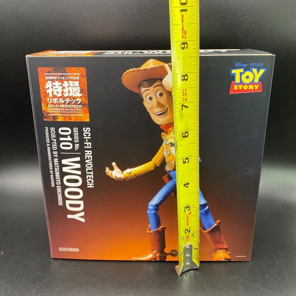 Tokusatsu Revoltech Toy Story Woody Figure 010 Disney Kaiyodo - Picture 12 of 12